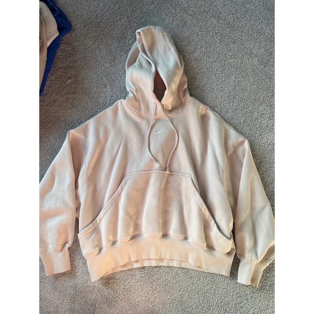 Nike Sportswear Phoenix Fleece Oversized Hoodie Light Orewood Brown DQ5858-104 S